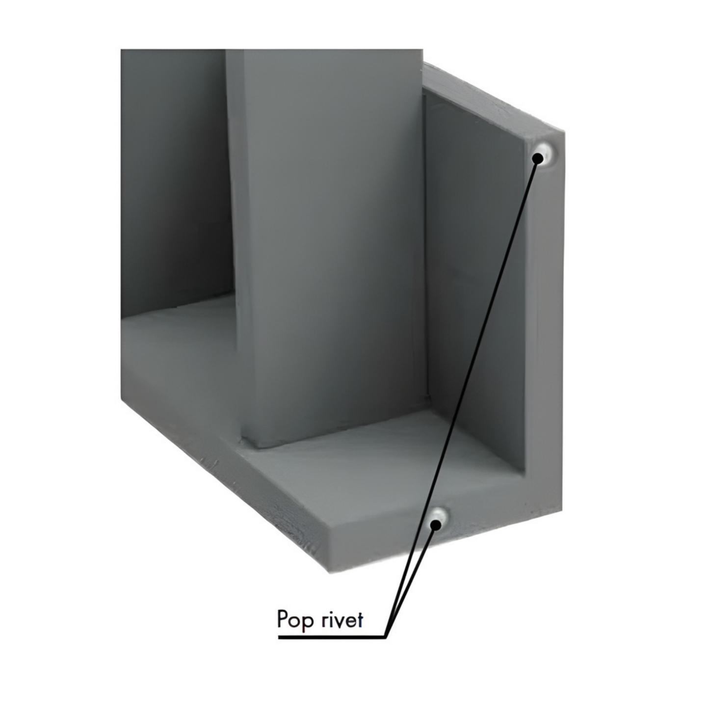Visor - Face Mount End Plates - 2 Pack