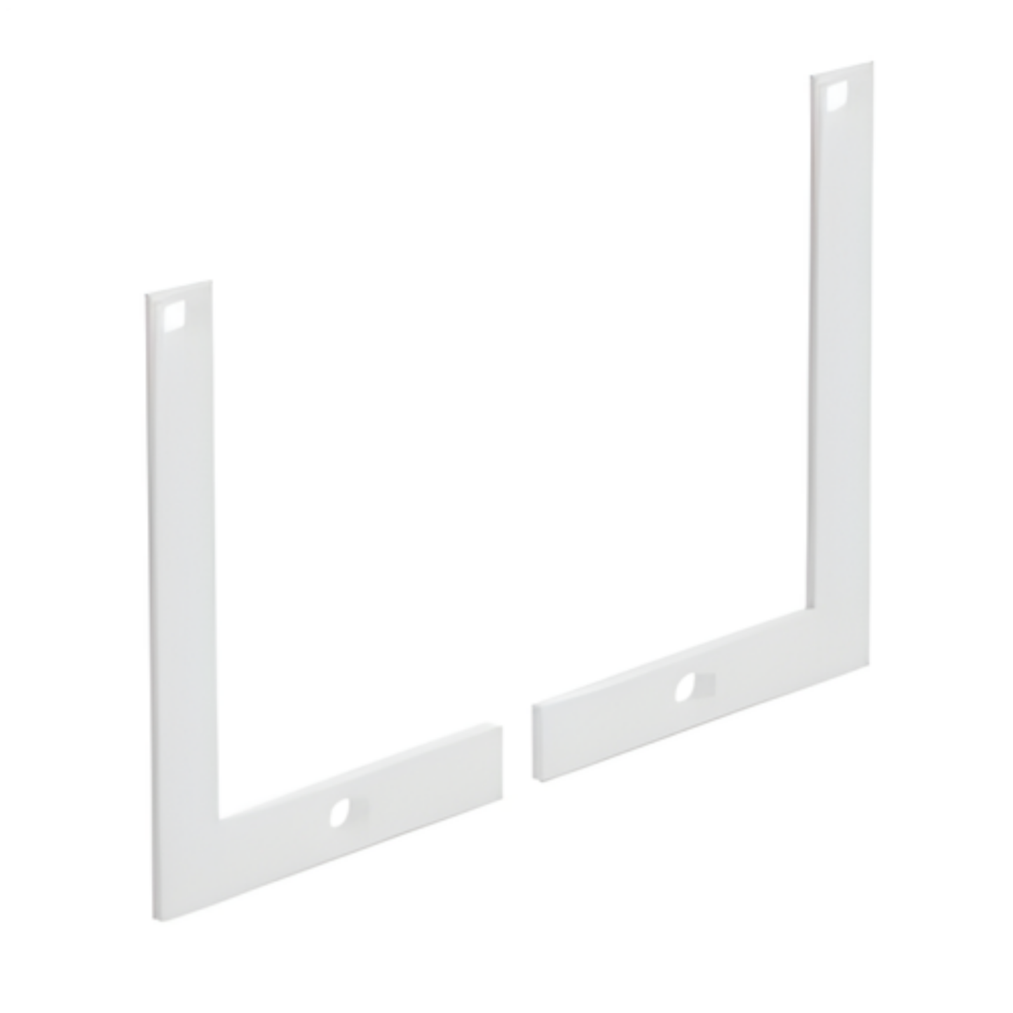 Visor - Face Mount End Plates - 2 Pack