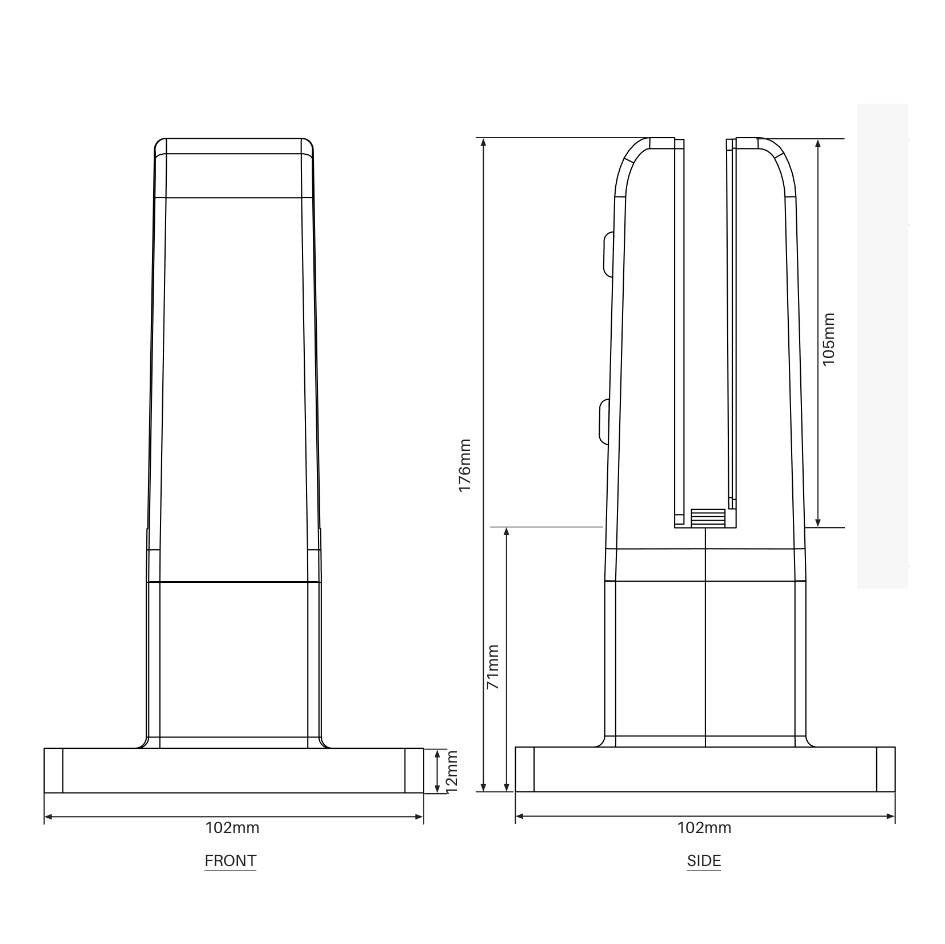 INSULUXE -Base Plated Spigot