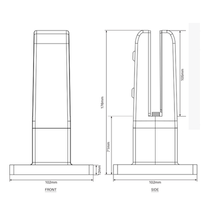 INSULUXE -Base Plated Spigot