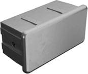 Australis Offset End Cap- Suits 50mm x25mm x 1.6mm RHS