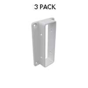 Hamptons Brackets - Wall/Post - 3 Rail - 3pk