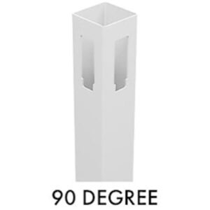 Hamptons Post - Full Privacy- 90 Degree - 2500mm L
