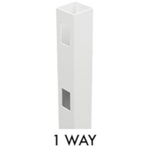 Hamptons Post - Semi Privacy- 1W - 1900mm L