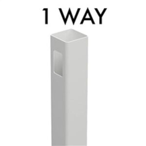 Hamptons Post -Vertical / Paling - 1W - 2590mm