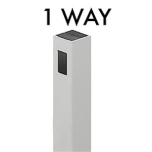 Hamptons Gate Post -Vertical / Paling - 1W - 2590mm