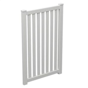 Hamptons Gate Kit - Semi Privacy - Vertical / Paling- 1205mm W x 1850mm H