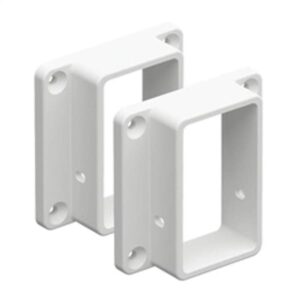 Hamptons Brackets - Wall/Post - Vertical / Paling - 2pk
