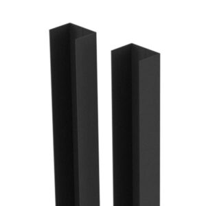 Premium Perforated U Channel 1200mm H - 2pk