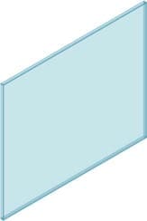 10mm Semi-Frameless Balustrade - 1130mmW x 950mmH