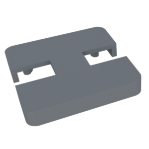Australis OFFSET - 2 Way Post CAP (with lugs)