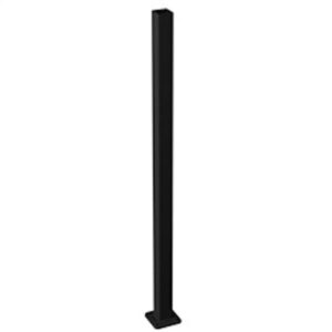 Post with BP - 1050mm x 50mm x 50mm with 100mm sq Base Plate