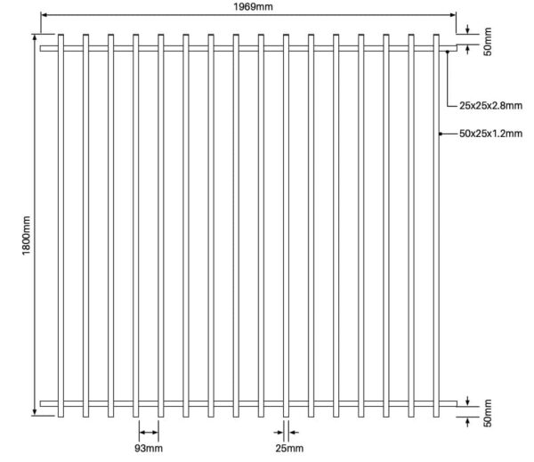 BARR Panel - 1969mm W x 1800mm H - Image 3