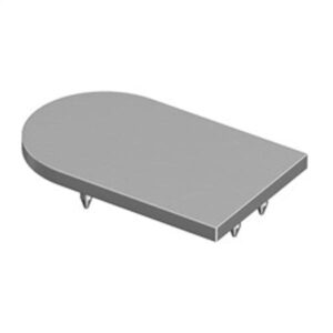 Curva End Cap - 65mm x 40mm