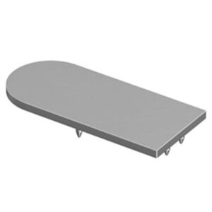 Curva End Cap - 90mm x 40mm