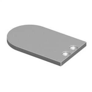Curva End Plate - 65mm x 40mm