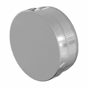 Euro - 38mm - Flat End Cap