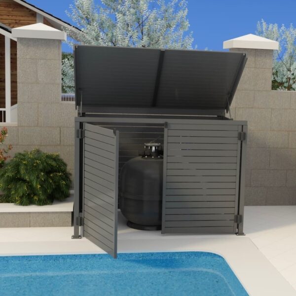 Aluminium Enclosure - 0mm between slats - Image 2