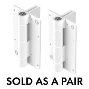Kwik Fit- Aluminium Hinge (White)