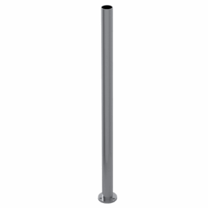 Stainless Steel 1000mm Post with Base Plate