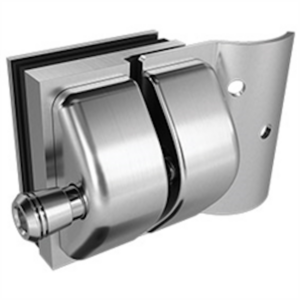Master Range Glass to Round Post Stainless Steel Latch
