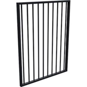 Flat Top Aluminium Pool Gate - 1200mm H x 975mm W