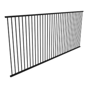 Six Star PANEL - Flat Top 3000mmW x 1200mmH -BLACK