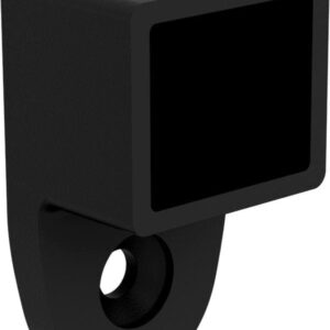 SUMMIT 25x21mm Wall Plate - BLACK