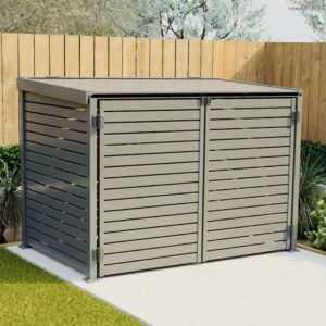 Aluminium Enclosure - 0mm between slats