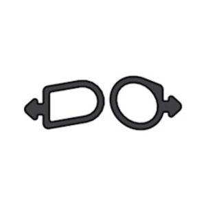 Versa - 15mm Glass - GLAZING RUBBER KIT