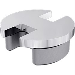 SLOT50 - 2 Way Notched Post Cap - POLISH