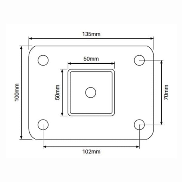Post with BP - 1300mm x 50mm - Image 3