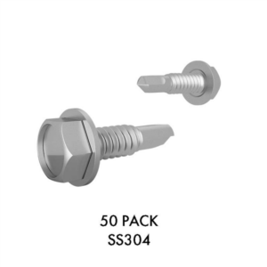 Tek Screws - SS304 - 50 Pack