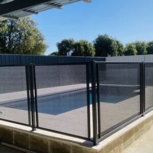 PERFORATED POOL FENCING