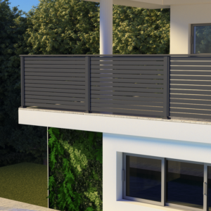 SLATTED BALUSTRADING