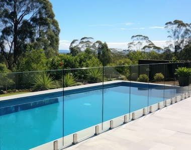 frameless glass fencing